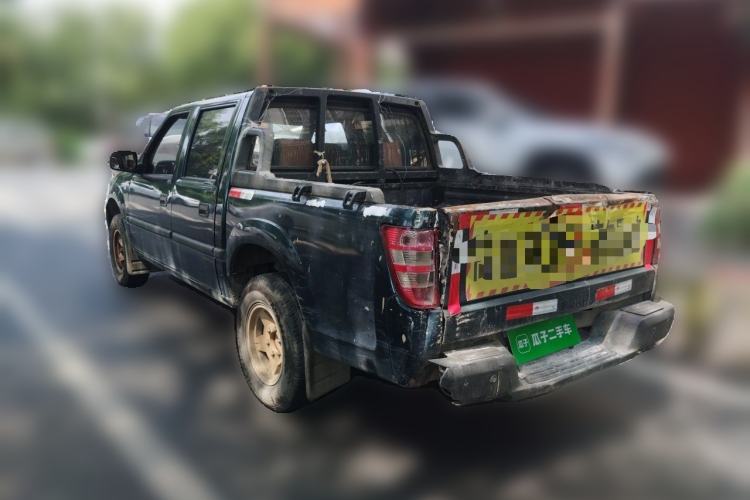 Used JMC Baodian 2018 2.9T New Value-Added 4x4 Diesel Comfort Version with Standard Cargo Bed – JX4D30B5L Rear Left 45 Deg