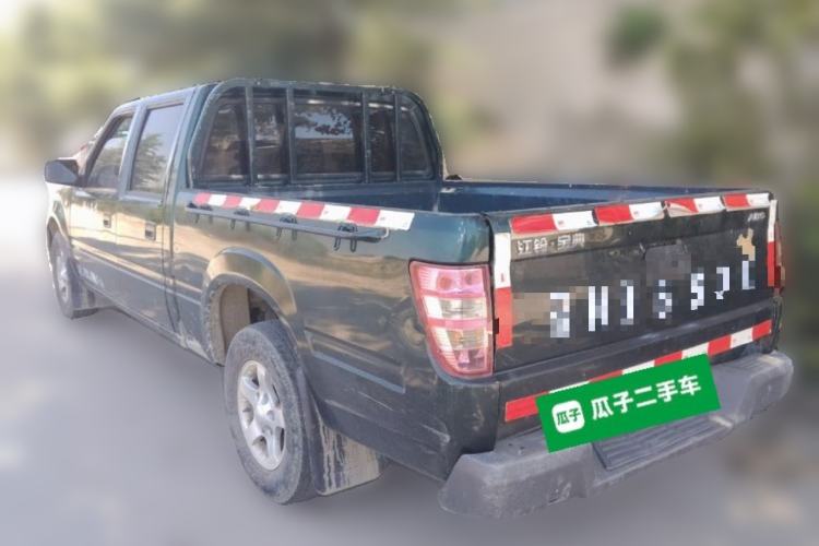 Used JMC Baodian 2018 2.9T New Value-Packed Two-Wheel-Drive Diesel Comfort Version with Extended Cargo Bed – JX4D30B5L Rear Left 45 Deg