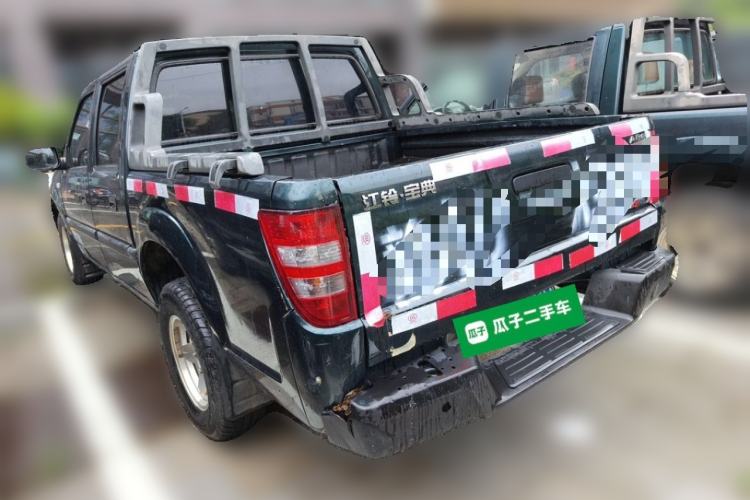 Used JMC Baodian 2018 2.9T New Value-Packed Two-Wheel-Drive Diesel Comfort Version with Standard Cargo Bed – JX4D30B5L Rear Left 45 Deg