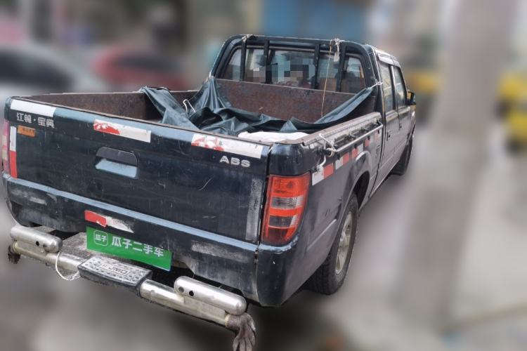 Used JMC Baodian 2018 2.9T New Value-Packed Two-Wheel-Drive Diesel Comfort Version with Extended Cargo Bed – JX4D30B5L Rear Right 45 Deg