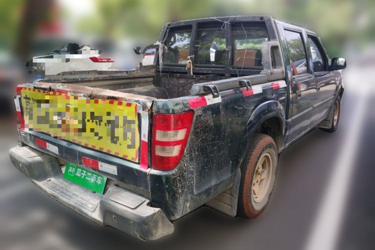 Used JMC Baodian 2018 2.9T New Value-Added 4x4 Diesel Comfort Version with Standard Cargo Bed – JX4D30B5L Rear Right 45 Deg