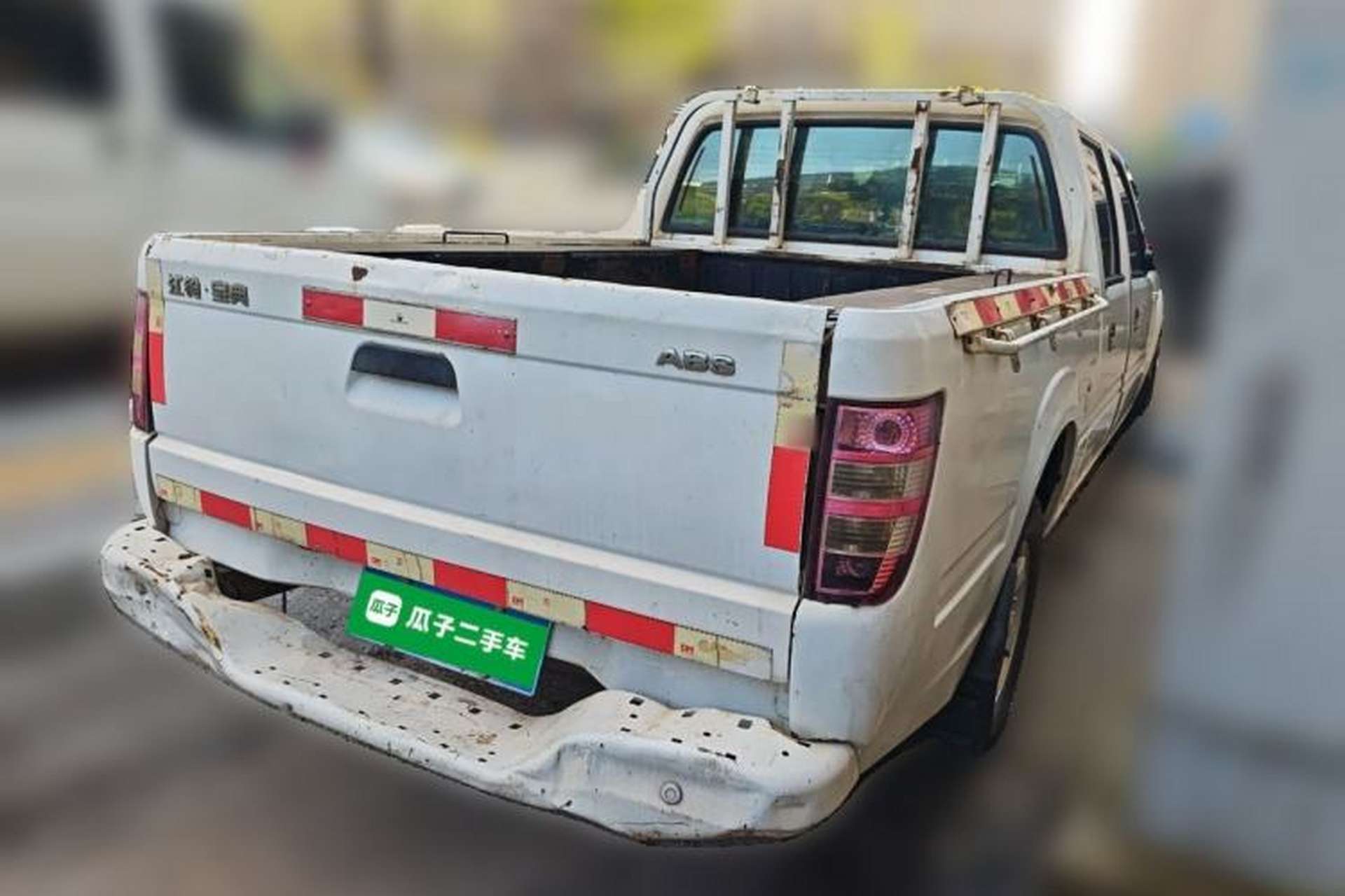 Used JMC Baodian 2018 2.9T New Value-Packed Two-Wheel-Drive Diesel Comfort Version with Extended Cargo Bed – JX4D30B5L Rear Right 45 Deg