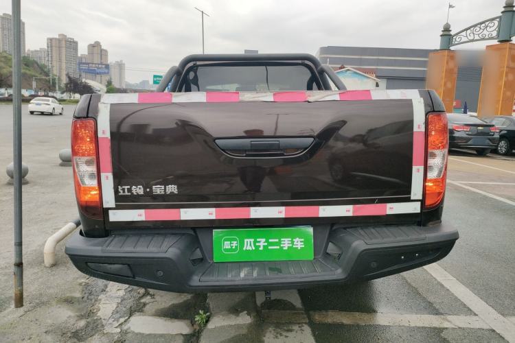 Used JMC Baodian 2020 2.5T Diesel Two-Wheel Drive Comfort Edition Long Wheelbase JX4D25A6L Rear