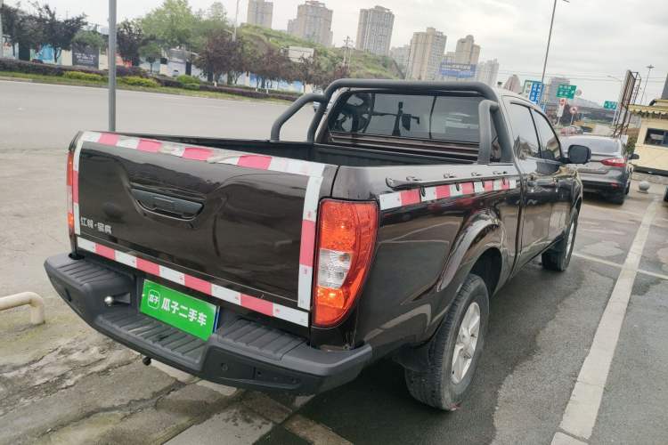 Used JMC Baodian 2020 2.5T Diesel Two-Wheel Drive Comfort Edition Long Wheelbase JX4D25A6L Rear Right 45 Deg