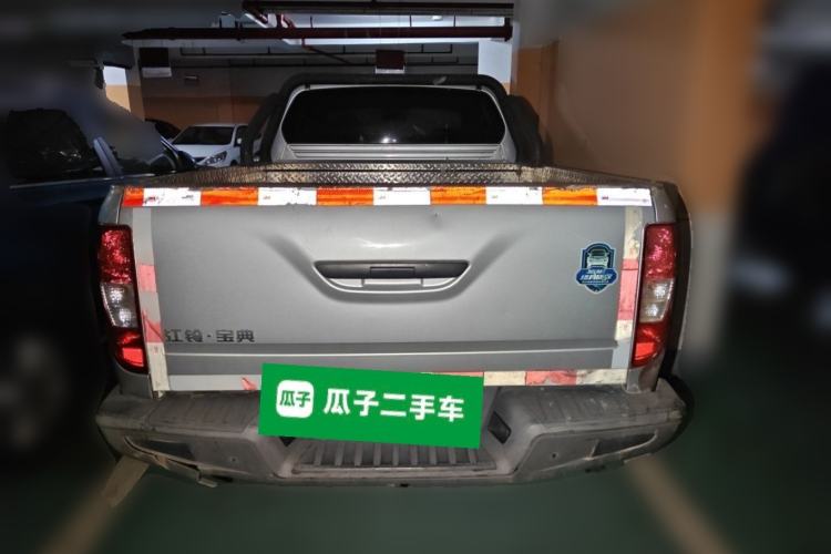 Used JMC Baodian 2020 2.5T Diesel Two-Wheel Drive Comfort Edition Long Wheelbase JX4D25A6L Rear