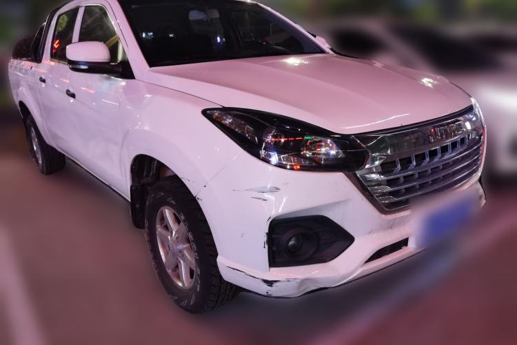 Used JMC Baodian 2020 2.5T Diesel 4x4 Comfort Edition Long Wheelbase JX4D25A6L Front Right 45 Deg
