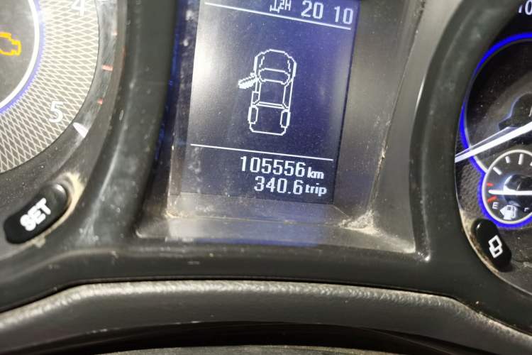 Used JMC Baodian 2020 2.5T Diesel 4x4 Comfort Edition Long Wheelbase JX4D25A6L Odometer Close Up