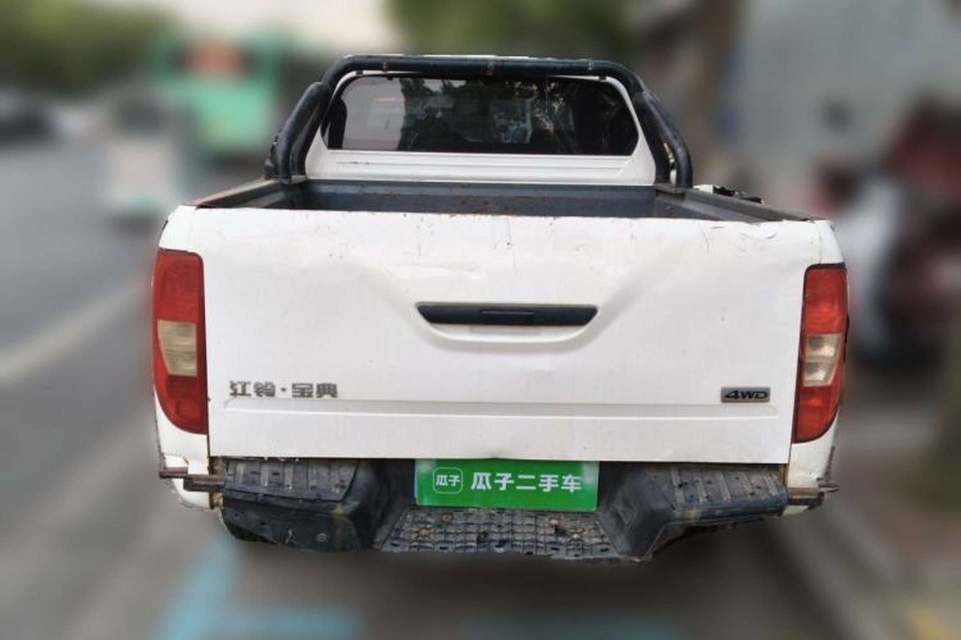 Used JMC Baodian 2020 2.5T Diesel 4x4 Comfort Edition Long Wheelbase JX4D25A6L Rear