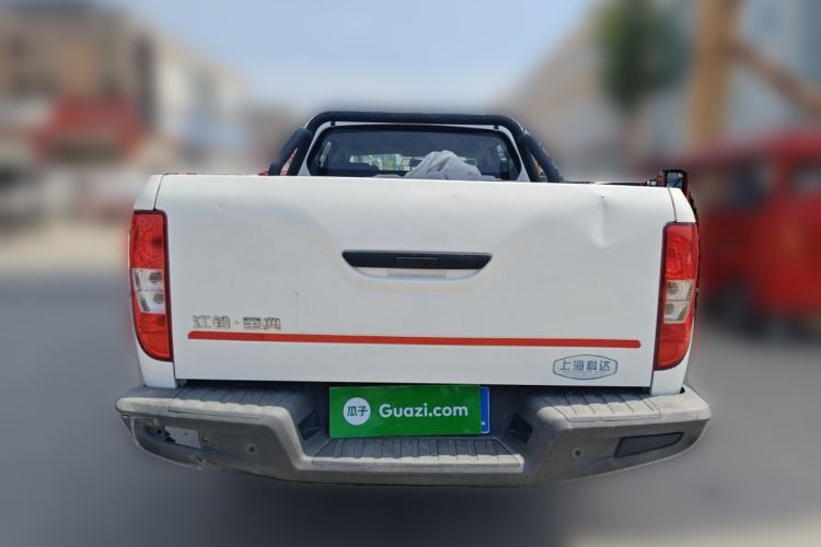 Used JMC Baodian 2020 2.5T Diesel Two-Wheel Drive Comfort Edition Long Wheelbase JX4D25A6L Rear
