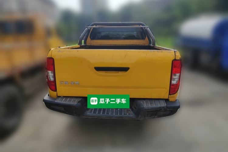 Used JMC Baodian 2020 2.5T Diesel Two-Wheel Drive Comfort Edition Long Wheelbase JX4D25A6L Rear