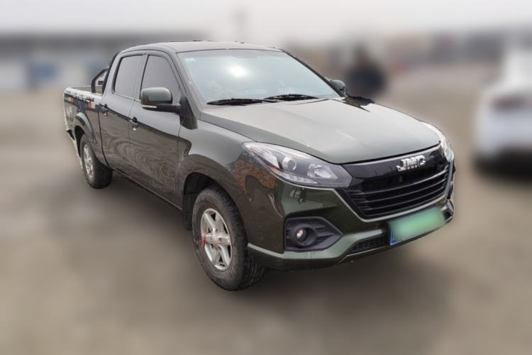 Used JMC Baodian 2022 2.5T Diesel 4x4 Comfort Edition Long Wheelbase JX4D25A6L Front Right 45 Deg