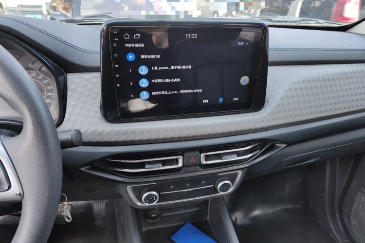 Used JMC Baodian 2022 2.5T Diesel 2WD Comfort Edition with Flat Bed and Extended Wheelbase – JX4D25A6L Audio And AC Panel