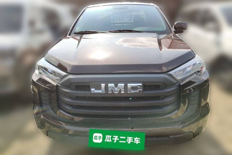 Used JMC Baodian 2022 2.5T Diesel 2WD Comfort Edition with Flat Bed and Extended Wheelbase – JX4D25A6L Front