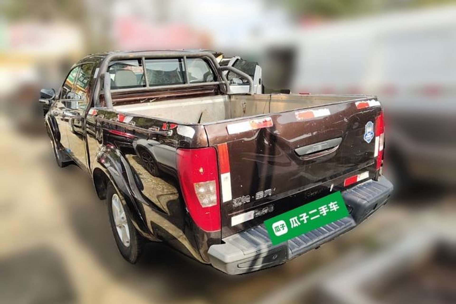 Used JMC Baodian 2022 2.5T Diesel 2WD Comfort Edition with Flat Bed and Extended Wheelbase – JX4D25A6L Rear Left 45 Deg