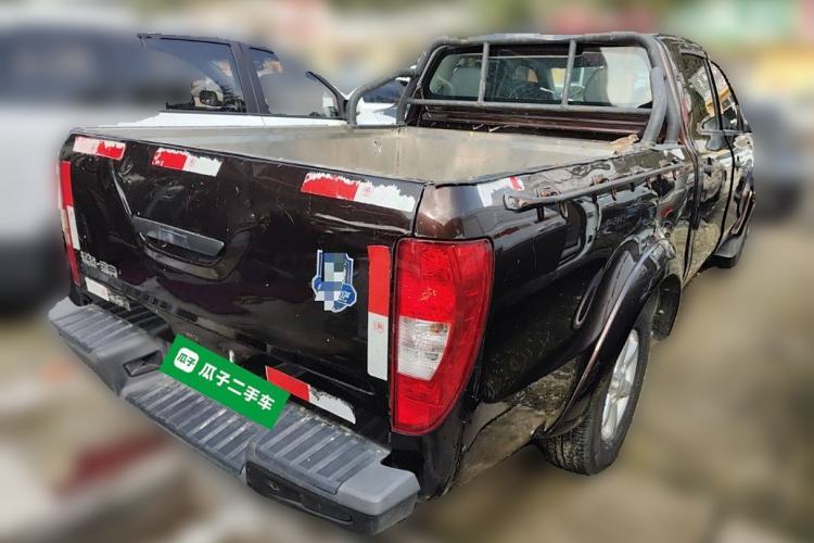 Used JMC Baodian 2022 2.5T Diesel 2WD Comfort Edition with Flat Bed and Extended Wheelbase – JX4D25A6L Rear Right 45 Deg