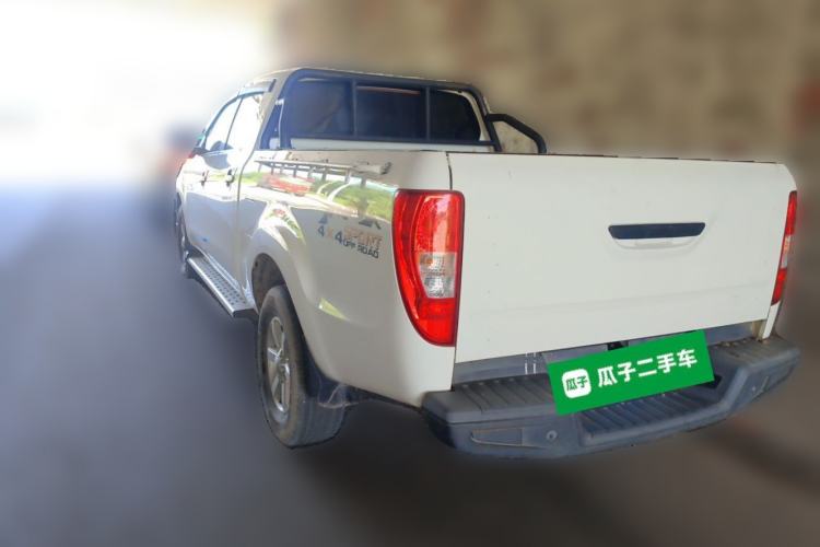Used JMC Baodian 2022 2.5T Diesel 2WD Comfort Edition with Flat Bed and Extended Wheelbase – JX4D25A6L Rear Left 45 Deg
