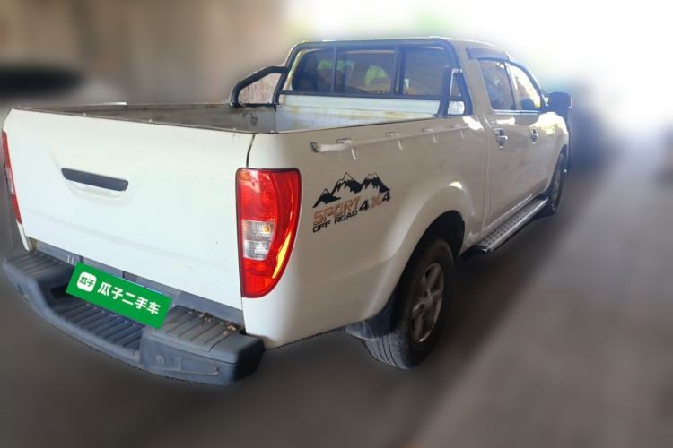 Used JMC Baodian 2022 2.5T Diesel 2WD Comfort Edition with Flat Bed and Extended Wheelbase – JX4D25A6L Rear Right 45 Deg