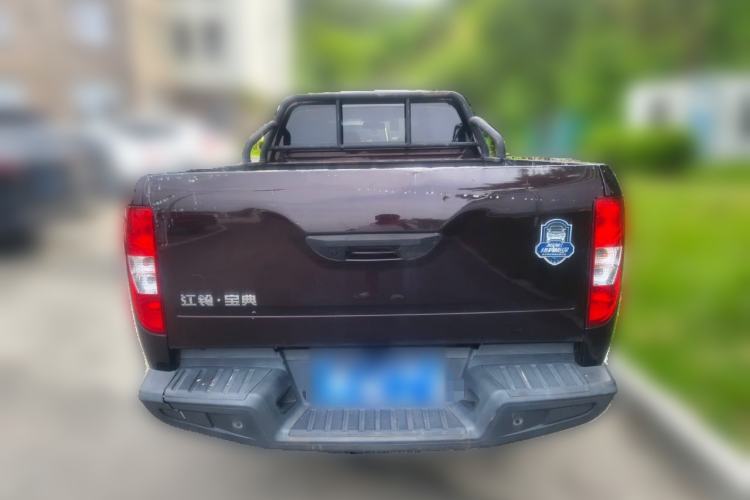 Used JMC Baodian 2023 2.5T Diesel Two-Wheel Drive Comfort Edition Long Wheelbase JX4D25A6L Rear