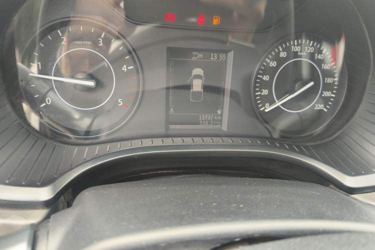 Used JMC Baodian 2023 2.5T Diesel 4x4 Comfort Edition Standard Wheelbase JX4D25A6L Odometer Close Up