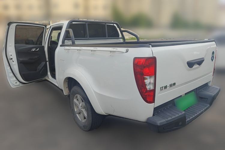 Used JMC Baodian 2023 2.5T Diesel Two-Wheel Drive Comfort Edition Flat-Base Cargo Bed Long Wheelbase JX4D25A6L Rear Left 45 Deg