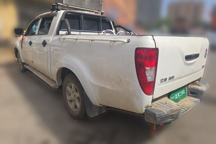 Used JMC Baodian 2023 2.5T Diesel 4x4 Comfort Edition Flat-Base Cargo Bed Long Wheelbase Model JX4D25A6L Rear Left 45 Deg