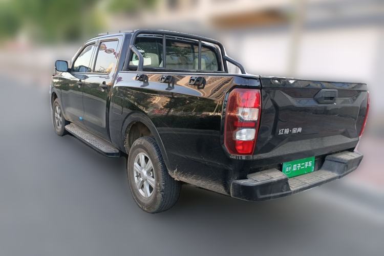 Used JMC Baodian 2026 Model 2.5T Manual Four-Wheel-Drive Diesel Long-Wheelbase Flatbed Cargo Box Prestige Edition Rear Left 45 Deg