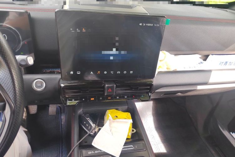 Used JMC DaDao 2023 Fly-Jiang 2.3T Gasoline Automatic 4x4 Boundaryless Model Audio And AC Panel