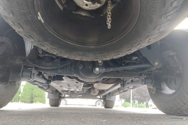 Used JMC DaDao 2023 Fly-Jiang 2.3T Diesel Automatic 4x4 Boundaryless Model Chassis Rear