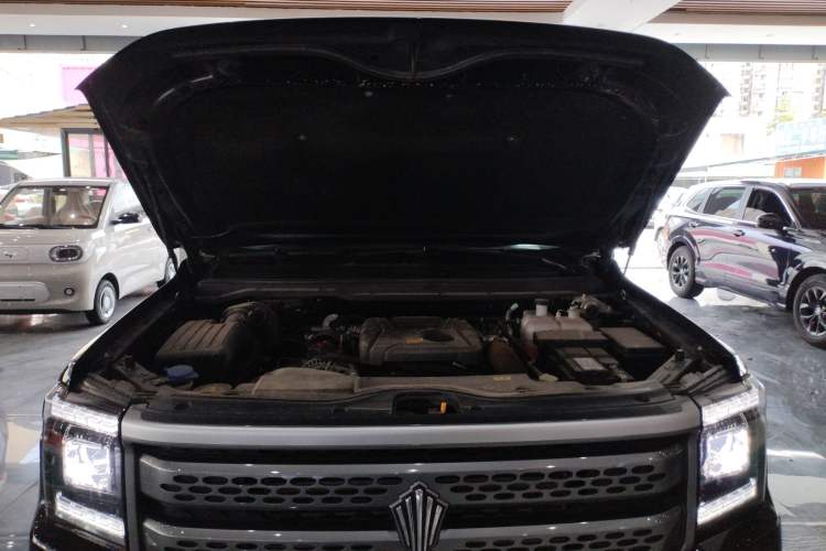 Used JMC DaDao 2023 All-Purpose 2.3T Diesel Manual Two-Wheel Drive Long-Wheelbase Comfort Edition Engine Bay