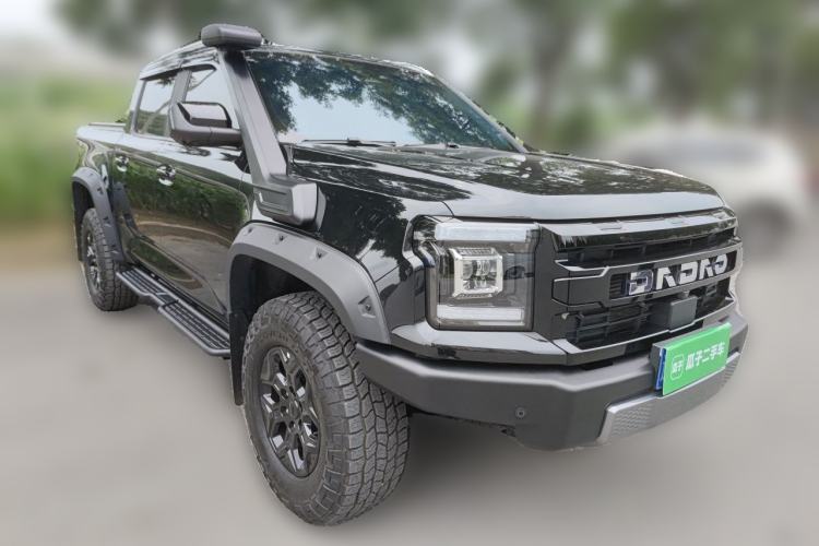 Used JMC DaDao 2023 Fly-Jiang 2.3T Diesel Automatic 4x4 Boundaryless Model Front Right 45 Deg