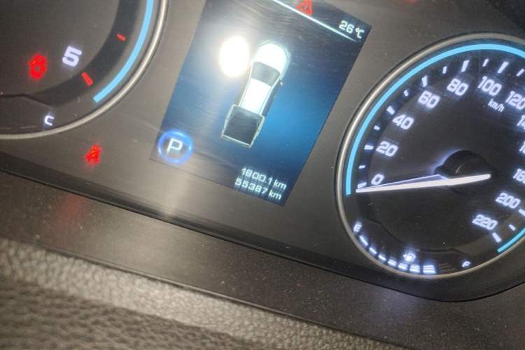Used JMC DaDao 2023 All-Purpose Model 2.3T Diesel Automatic 4x4 Standard-Wheel Comfort Edition Odometer Close Up