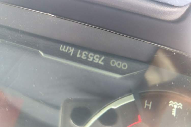 Used JMC DaDao 2023 Pursuer 2.3T Diesel Automatic 4x4 Standard-Wheel Prestige Model Odometer Close Up