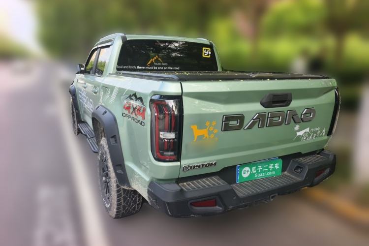 Used JMC DaDao 2023 Fly King 2.3T Gasoline Automatic 4x4 Extreme Edition Rear Left 45 Deg