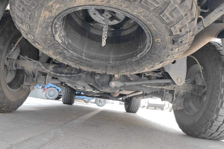 Used JMC DaDao 2023 Fly-Jiang 2.3T Diesel Automatic 4x4 Boundaryless Model Chassis Rear