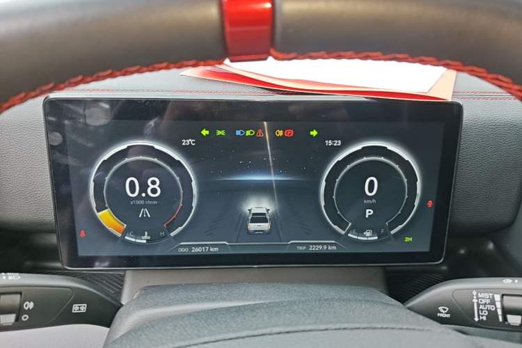 Used JMC DaDao 2023 Fly King 2.3T Gasoline Automatic 4x4 Extreme Edition Instrument Cluster