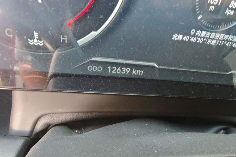 Used JMC DaDao  Odometer Close Up