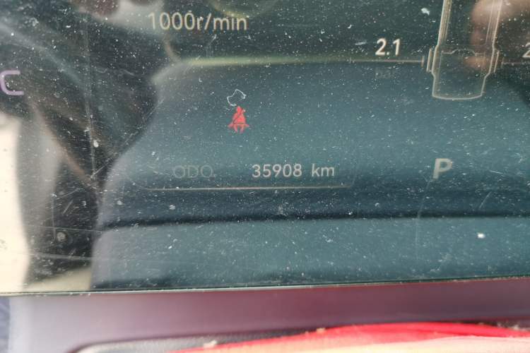Used JMC DaDao 2023 Chasing Light 2.3T Gasoline Automatic 4x4 Standard-Wheel Enjoyment Model Odometer Close Up