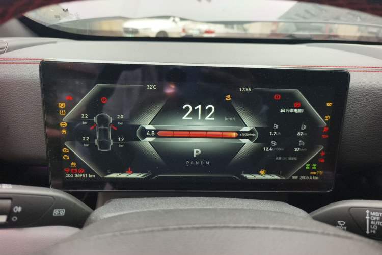 Used JMC DaDao 2024 Gantaner 2.3T Diesel Automatic 4x4 Boundless Edition Instrument Cluster