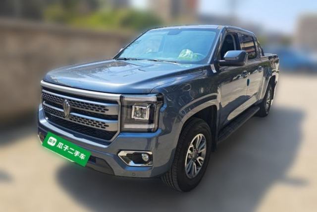 Used JMC DaDao 2024 All-Purpose Model 2.3T Diesel Manual 4x4 Comfort Edition Flat-Bed Cargo Box