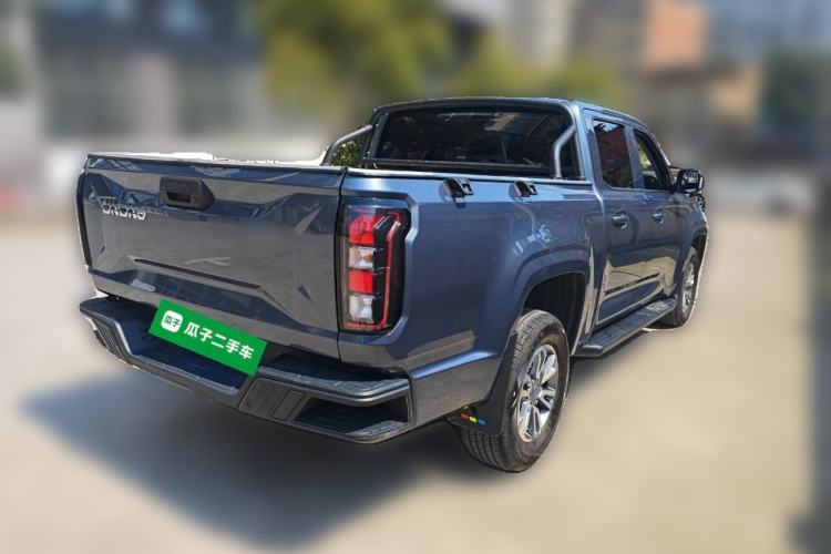 Used JMC DaDao 2024 All-Purpose Model 2.3T Diesel Manual 4x4 Comfort Edition Flat-Bed Cargo Box Rear Right 45 Deg