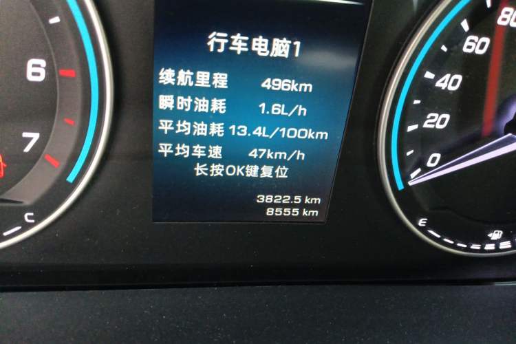 Used JMC DaDao 2024 All-Purpose 2.3T Gasoline Manual 4x4 Standard-Wheel Comfort Edition Odometer Close Up