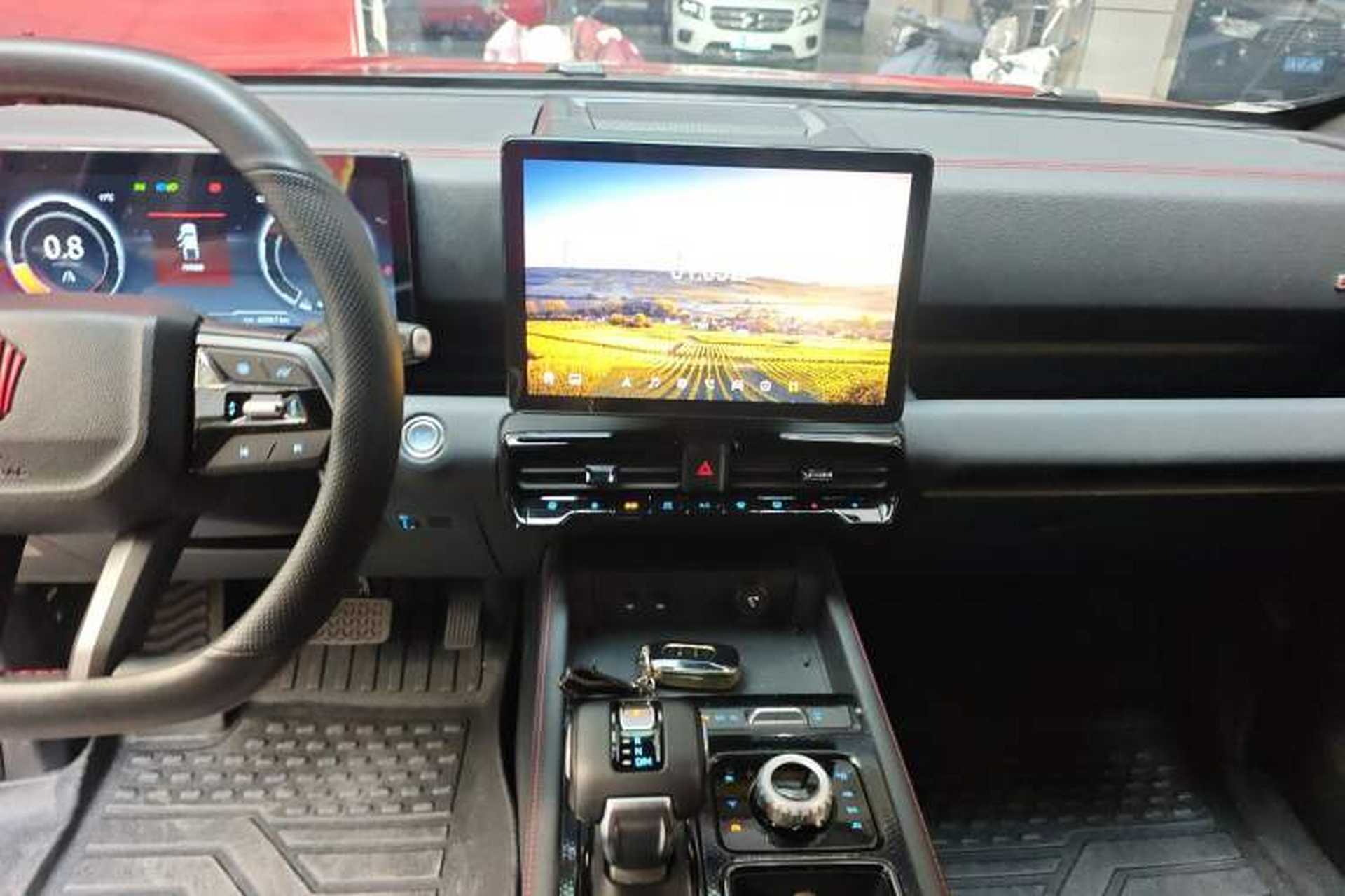 Used JMC DaDao 2024 Explorer 2.3T Diesel Automatic 4x4 Extreme Edition Audio And AC Panel