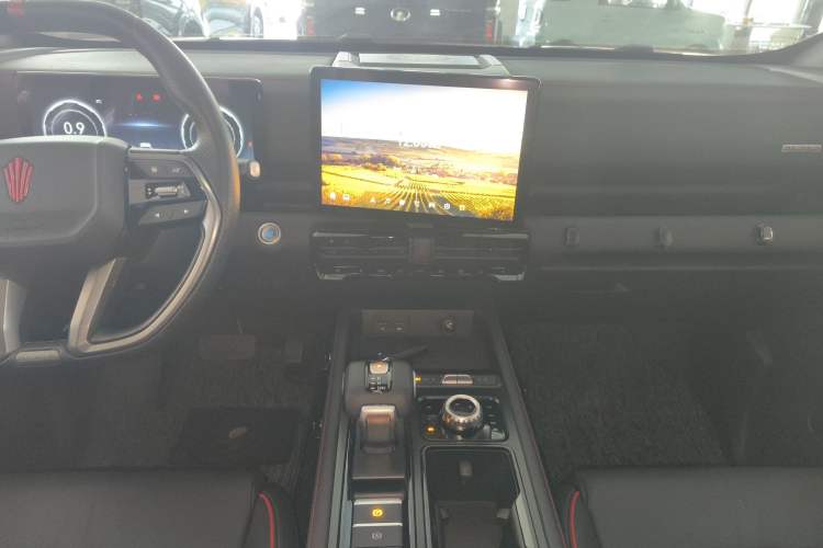 Used JMC DaDao 2024 Explorer 2.3T Gasoline Automatic 4x4 Extreme Edition Audio And AC Panel