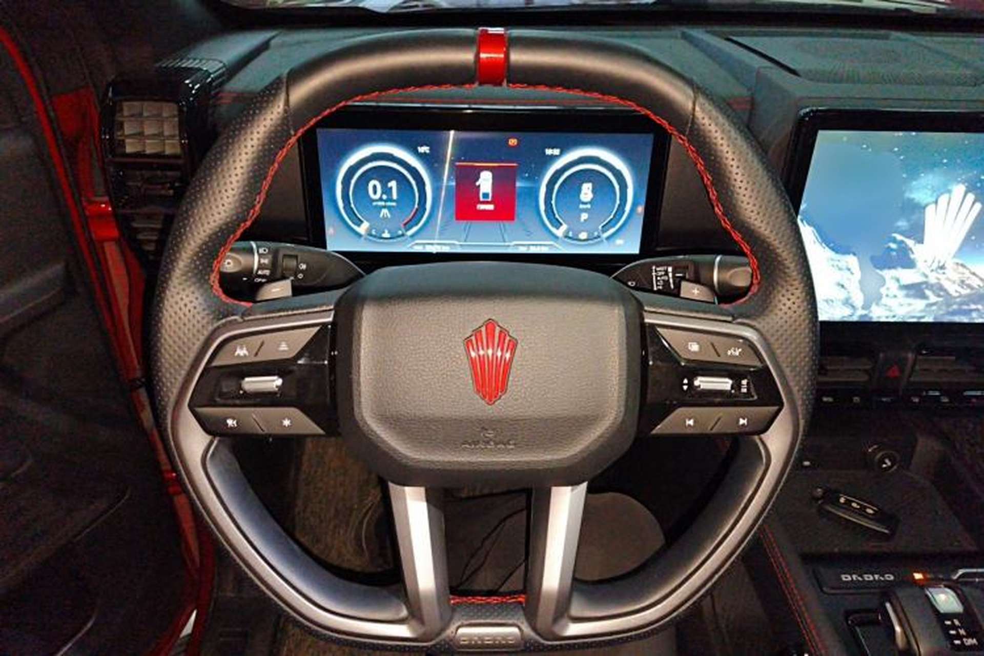 Used JMC DaDao 2024 Explorer 2.3T Gasoline Automatic 4x4 Extreme Edition Steering Wheel