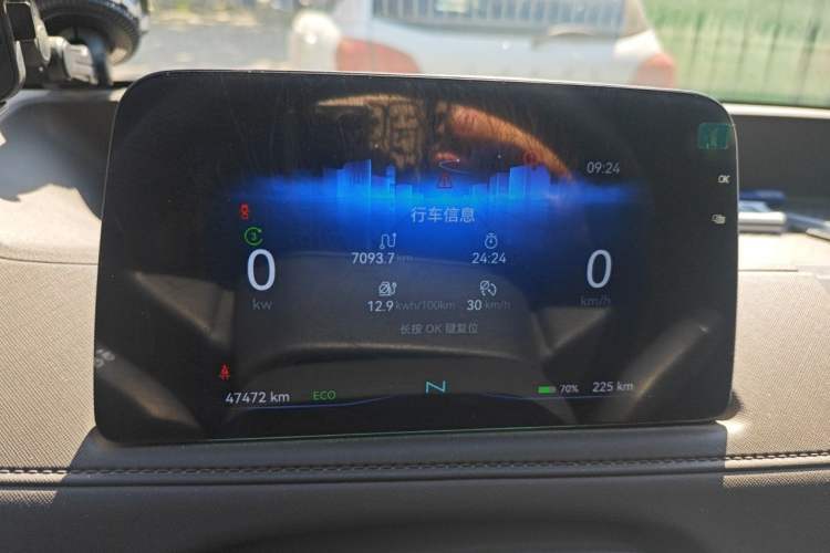 Used JMC E Fushun 2025 Model, Open Window Version, 41.86 kWh, Short Axle, Low-roof Instrument Cluster