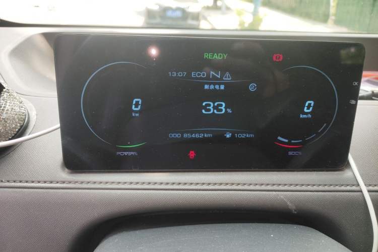 Used JMC E Fushun 2025 Model, Open Window Version, 41.86 kWh, Short Axle, Low-roof Instrument Cluster