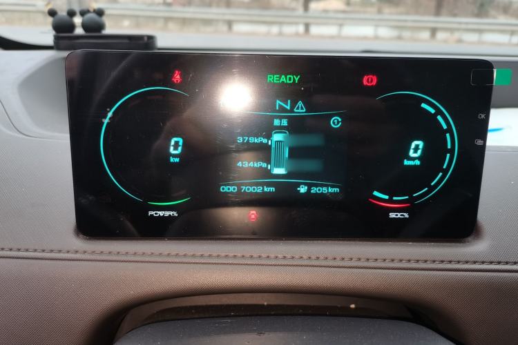 Used JMC E Fushun 2025 Model, Open Window Version, 41.86 kWh, Short Axle, Low-roof Instrument Cluster