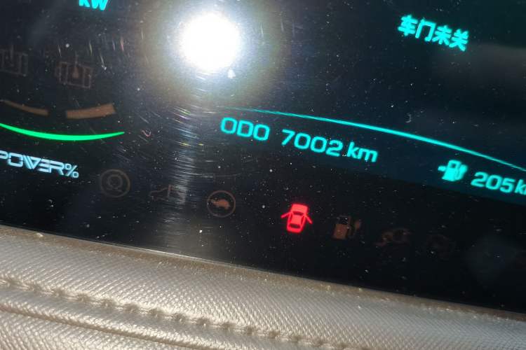 Used JMC E Fushun 2025 Model, Open Window Version, 41.86 kWh, Short Axle, Low-roof Odometer Close Up