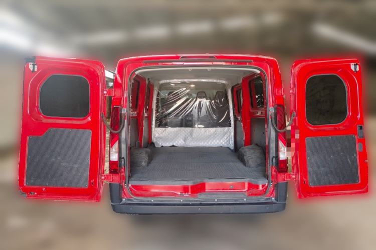 Used JMC E Fushun 2025 Model, Open Window Version, 41.86 kWh, Short Axle, Low-roof Trunk