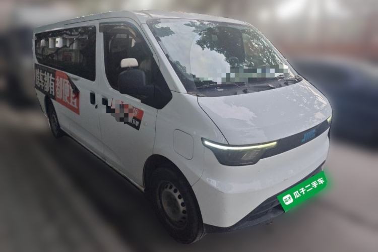 Used JMC E Fushun 2025 Model, Open Window Version, 53.58 kWh, Mid-axle, Low-roof Front Right 45 Deg